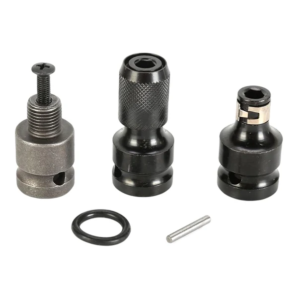 Advanced Maxbell 3 Pieces Impact Socket Adapter Rustproof Durable for Ratchet Wrenches Carefully Designed
