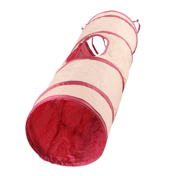 Traditional Maxbell Pet Cat Tunnel Exercise Indoor Rabbit Guinea Pig Foldable Kitten Mouse High-End