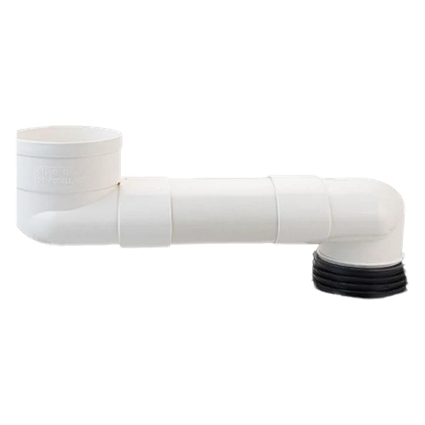 Advanced Maxbell Offset Toilet Flange Extension Drain Pipe for Plumbing Drainage Systems 30cm Proven