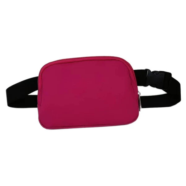 Specialty Maxbell Waist Bag Pack Fanny Pack with Adjustable Strap for Walking Hiking Camping Wine Red Premium Material