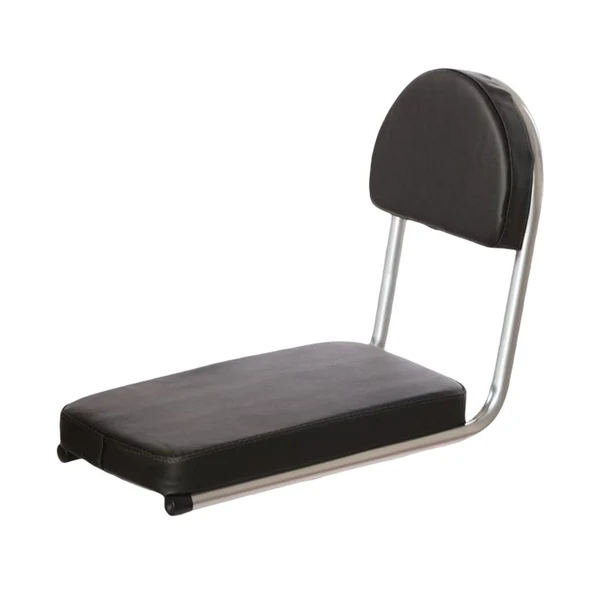 Certified Maxbell Bike Back Seat Pad Rest Cushion Soft with Back Saddle Attachment Cycling Black Luxury