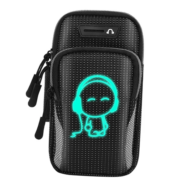 High-Quality Maxbell Sport Armband Running Jogging Arm Bag Case Gym Band Pouch Holder Phone Gray Superior