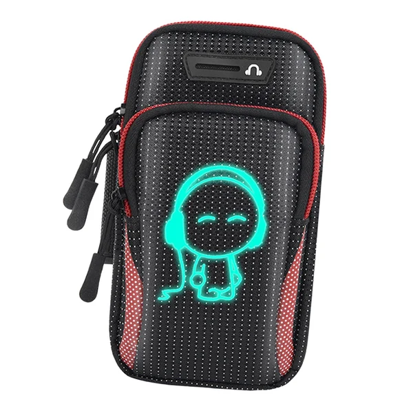 Versatile Maxbell Sport Armband Running Jogging Arm Bag Case Gym Band Pouch Holder Phone Red Optimized