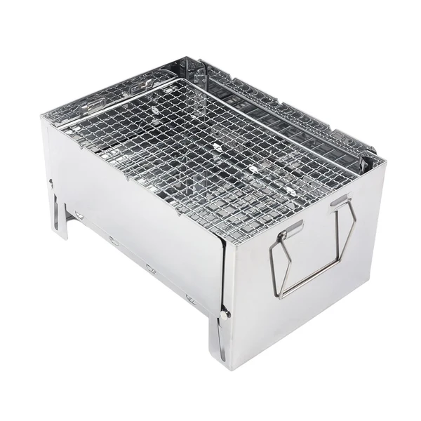 Traditional Maxbell Barbecue Grill Stove Folding Portable BBQ Grill for Outdoor Backyard Hiking Relaxed