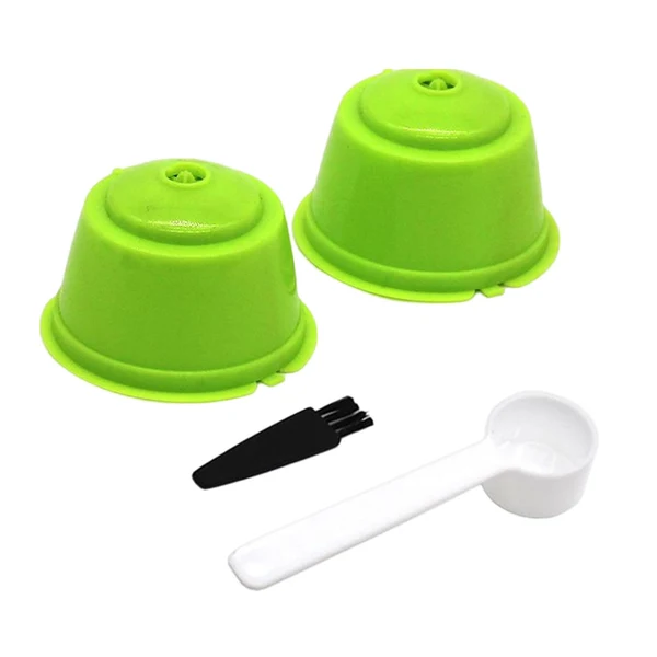 Reusable Maxbell 2 Pieces Coffee Filters Easy to Clean DIY Spoon Brush for Green Prestigious