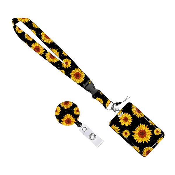 Contemporary Maxbell ID Card Holder Lanyard with Clip Badge Holder for School Worker styleE High-End