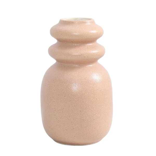 Clean Maxbell Ceramic Vase Floral Arrangements Ornament for Party Bookshelf Decoration orange Original