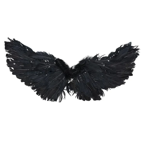 Minimalist Maxbell Costume Pet Cosplay Small Dog Funny Gift Birthday Halloween Angel Wings S Black Classic