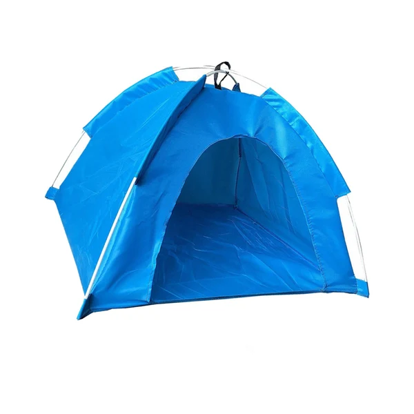 Crafted Maxbell Foldable Pet Tent Dog Cage Folding Sun Kitten beach Blue Official