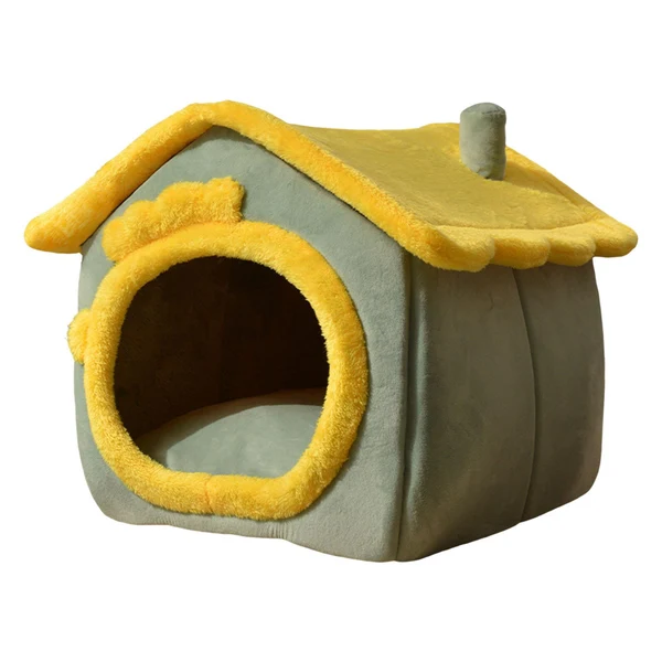 Long-Lasting Maxbell Foldable Dog Bed house Sleeping Bed Flannel Soft for Pet Products M Professional