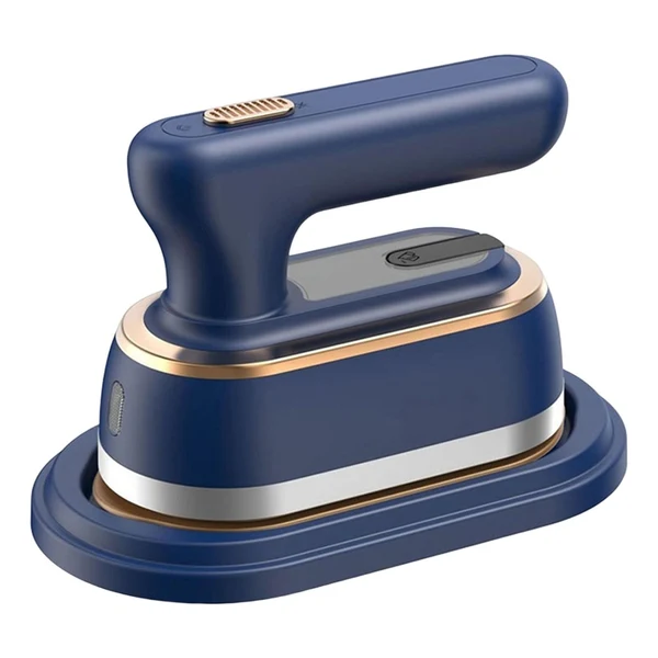 Sophisticated Maxbell Handheld Garment Clothes Steamer Portable Travel Steam Iron Blue Luxury