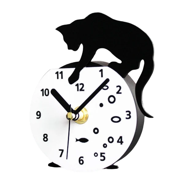 Clean Fridge Magnet Clock Creative Decorative Magnetic Sticker for Decoration Modern