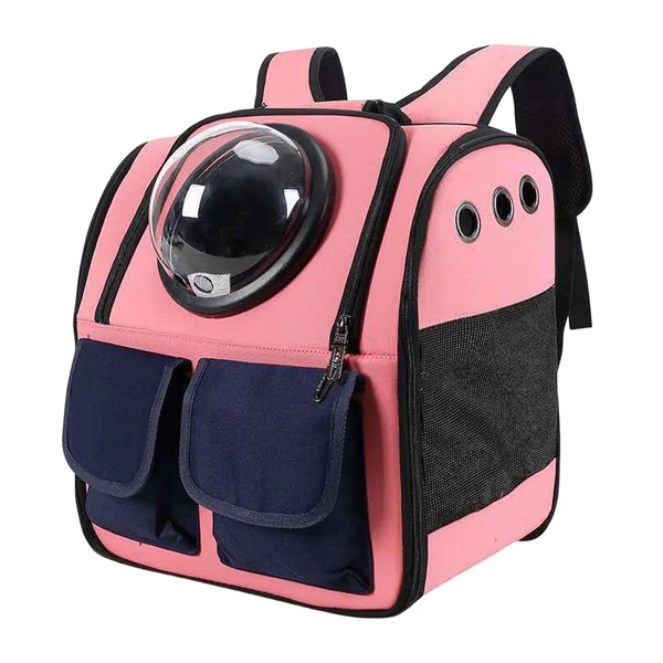 Organic Maxbell Portable Cat Backpack Carrier Mesh Breathable Puppy Carrying Bag Knapsack Pink Sophisticated