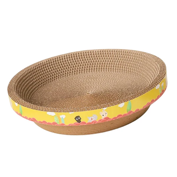 Responsible Maxbell Cat Scratcher Pad Nest Thicken Corrugated Paper Interactive Play Toy Kitty 39cmx11cm Top-Quality
