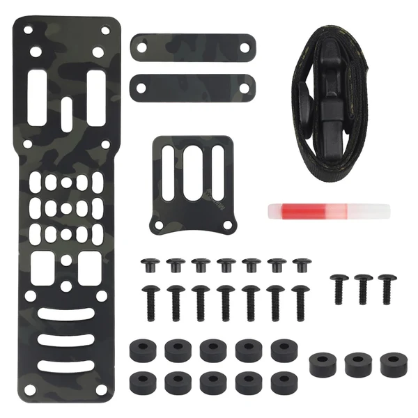 Superior Maxbell Modular Holster Adapter Platform Belt Quick Locking System Leg Strap Kit black Premium