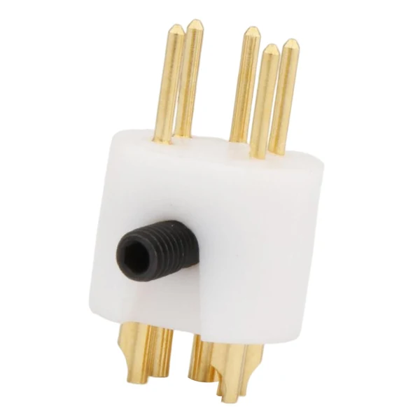Carefully Designed Maxbell 5 Pins Tonearm Plug Din Connector Fast Transmission for Turntable Recorder Male Plug Prestigious