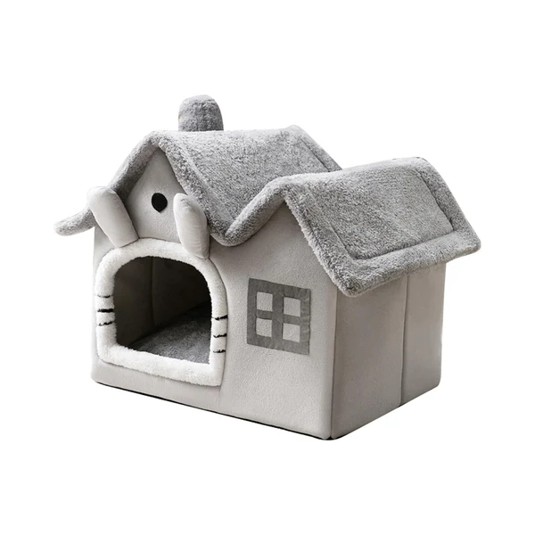 Convenient Maxbell Cat Sleeping Bed Washable Anti Slip Breathable Cushion Cat Accessories gray Prestigious