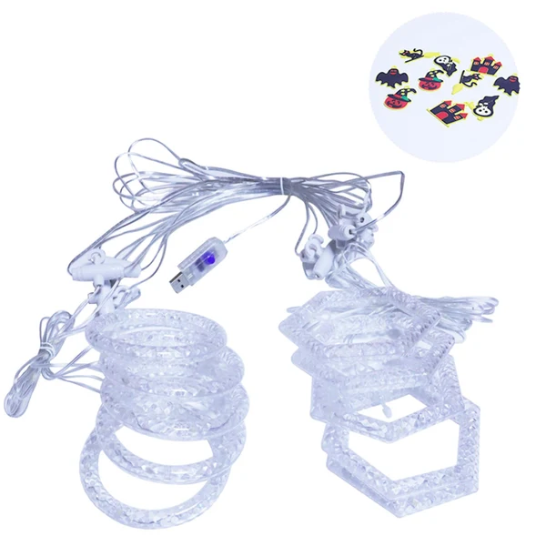 Durable Maxbell Multipurpose Curtain Lights Hanging for Shopping Mall Themed Party Outdoor Halloween Premium