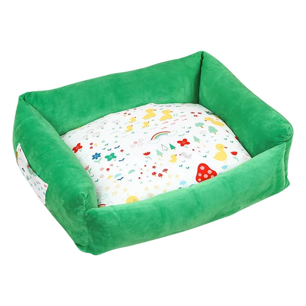 Trusted Maxbell Pet Kennel Cats Dogs Bed Rectangle Cushion Warm Cloth Mat Pets Supplies Nest Convenient