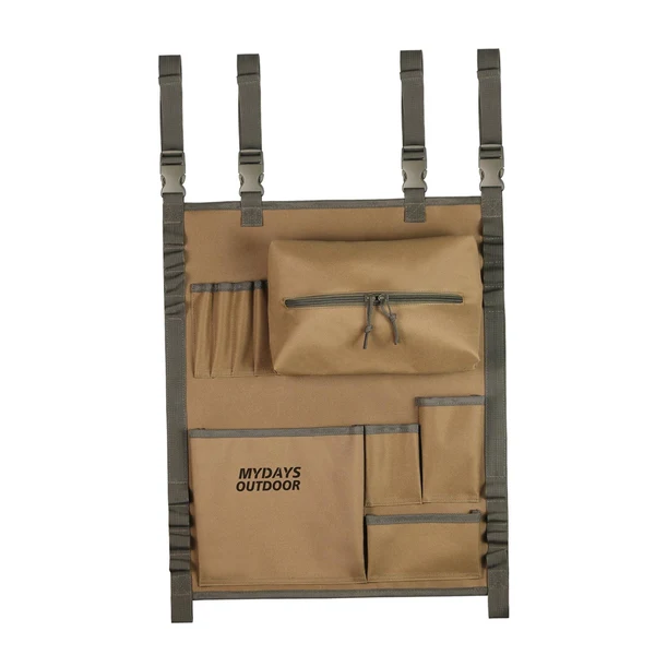 Secure Maxbell Tableware Storage Bag Multi Pocket Dinnerware Bag for Kitchen Camping Picnic Khaki First-Class