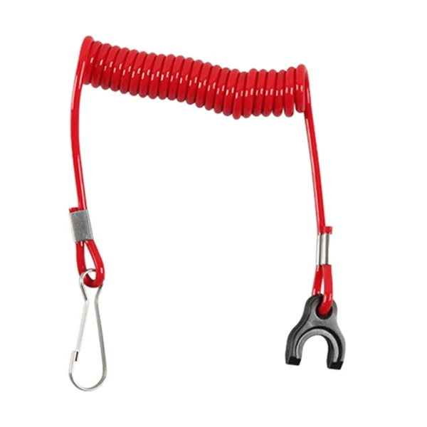 Elegant Maxbell Kill Stop Switch Safety Lanyard Cord 823054Q for Tohatsu Outboards Smooth