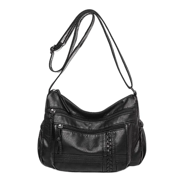High-Performance Maxbell Chic Shoulder Bag Women Totes Adjustable Strap Large Capacity Waterproof Black Durable