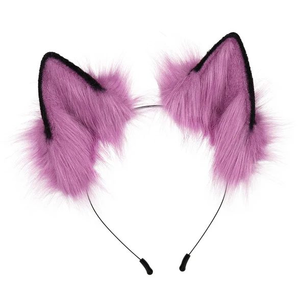 Long-Lasting Maxbell Ears Headband Fancy Dress Costume Cosplay Gift Dress up Purple Smooth