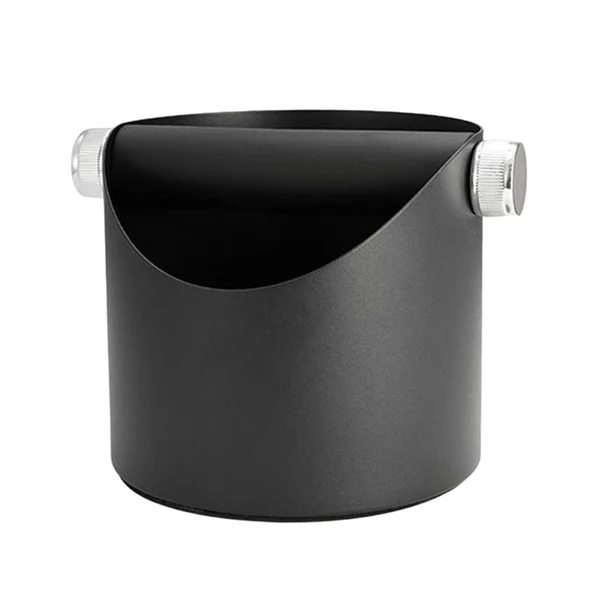 Professional Maxbell Durable Coffee Grounds Box Waste Bin for Cafe Shop Restaurant Black Carefully Designed