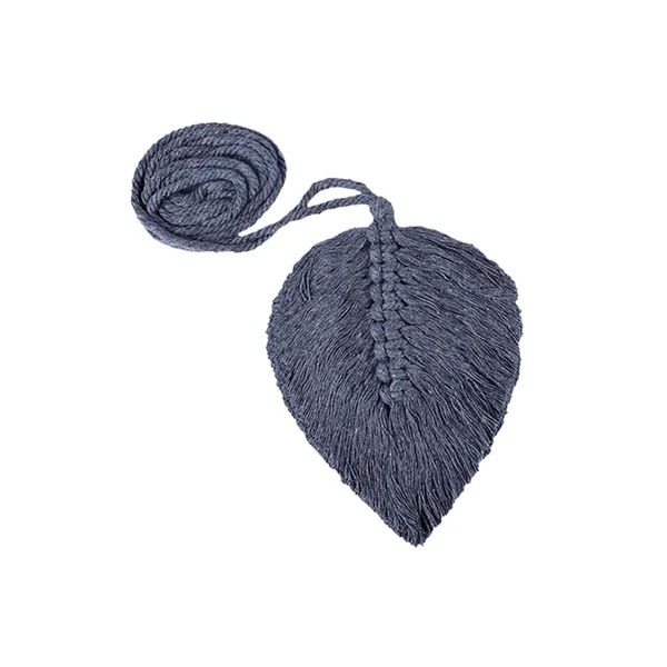 Versatile Maxbell Curtain Tiebacks Decoration Bohemian Handmade for Living Room Gray Traditional