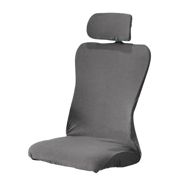 Durable Maxbell Office Chair Cover with Headrest Cover Washable for Dining Room Gaming Chair Dark Gray Easy-to-Use