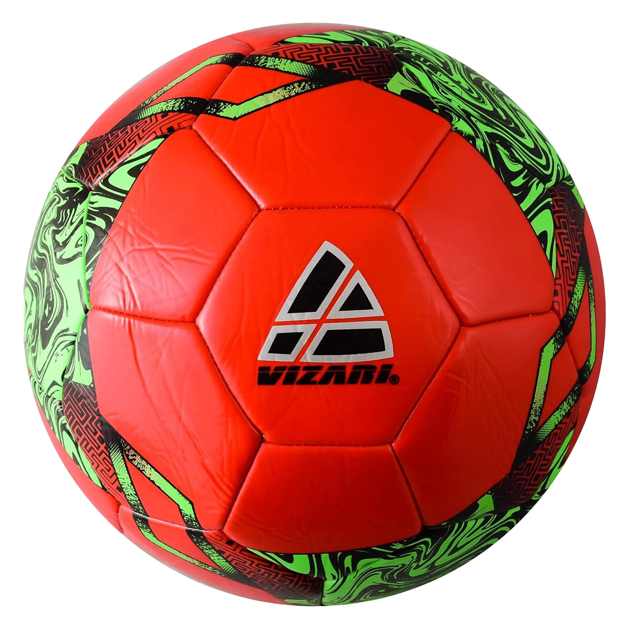 Breathable Vizari Toledo Soccer Ball for Kids Youth Adults - Size 3 4 5 - Practice Match Indoor Outdoor Soccer Ball for Boys Girls Pack of 1 6 12 Organic