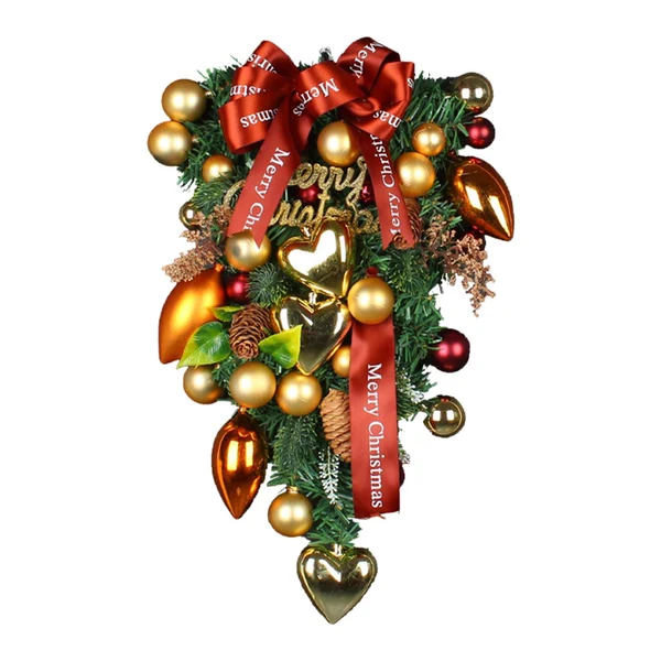 User-Friendly Maxbell Christmas Tree Wreath Decorative Ball Festival Wall Hanging Garland Fast
