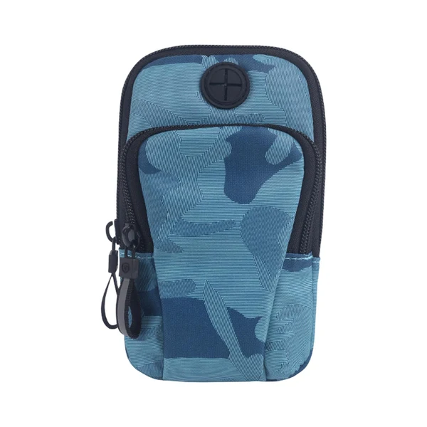 Soft Maxbell Phone Holder Portable Pouch Running Armband Arm Bag for Hiking Travel Gym Blue Proven