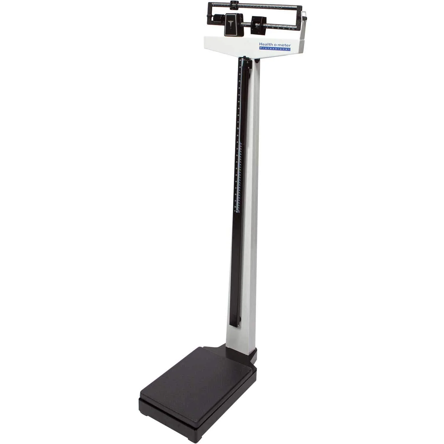 Consistent Health o Meter 402KL Scale w Height Rod 20-1 4-Inch x10-3 8-Inch x57-1 2-Inch Black Silver Stylish
