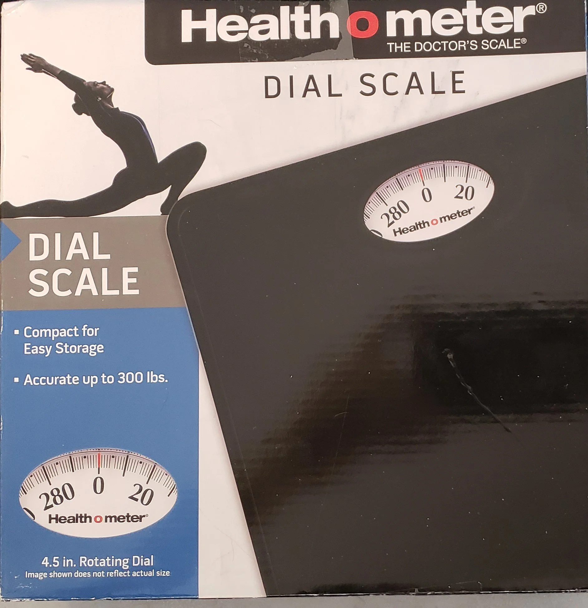 Elite Health O Meter Dial Scale Black Trusted
