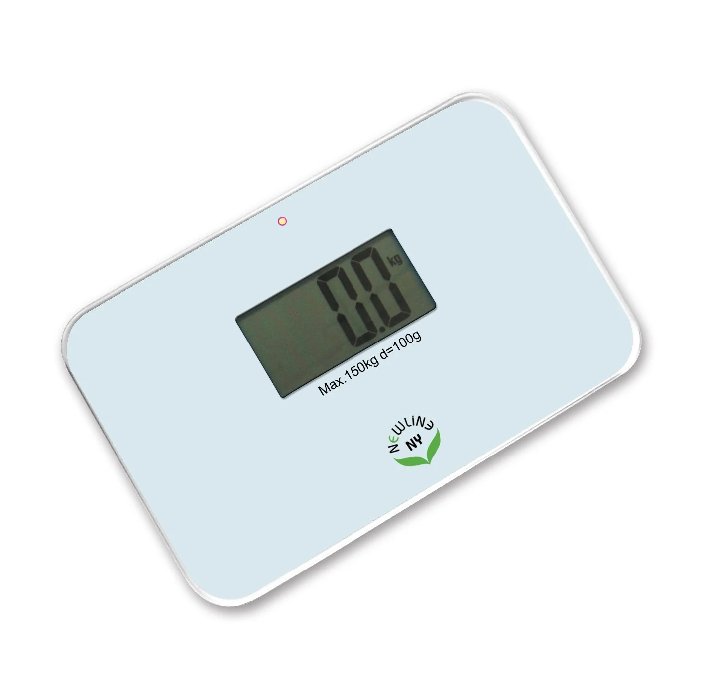 Versatile NewlineNY Auto Step On Super Mini Travel Bathroom Scale 5.25 x 8.5 SBB0638SM White Authentic