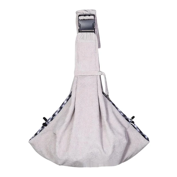 Innovative Maxbell Pet Slings Bag Carrying Pocket Dog Carrier Pouch Puppy Guinea Pig Small Light Gray Flexible