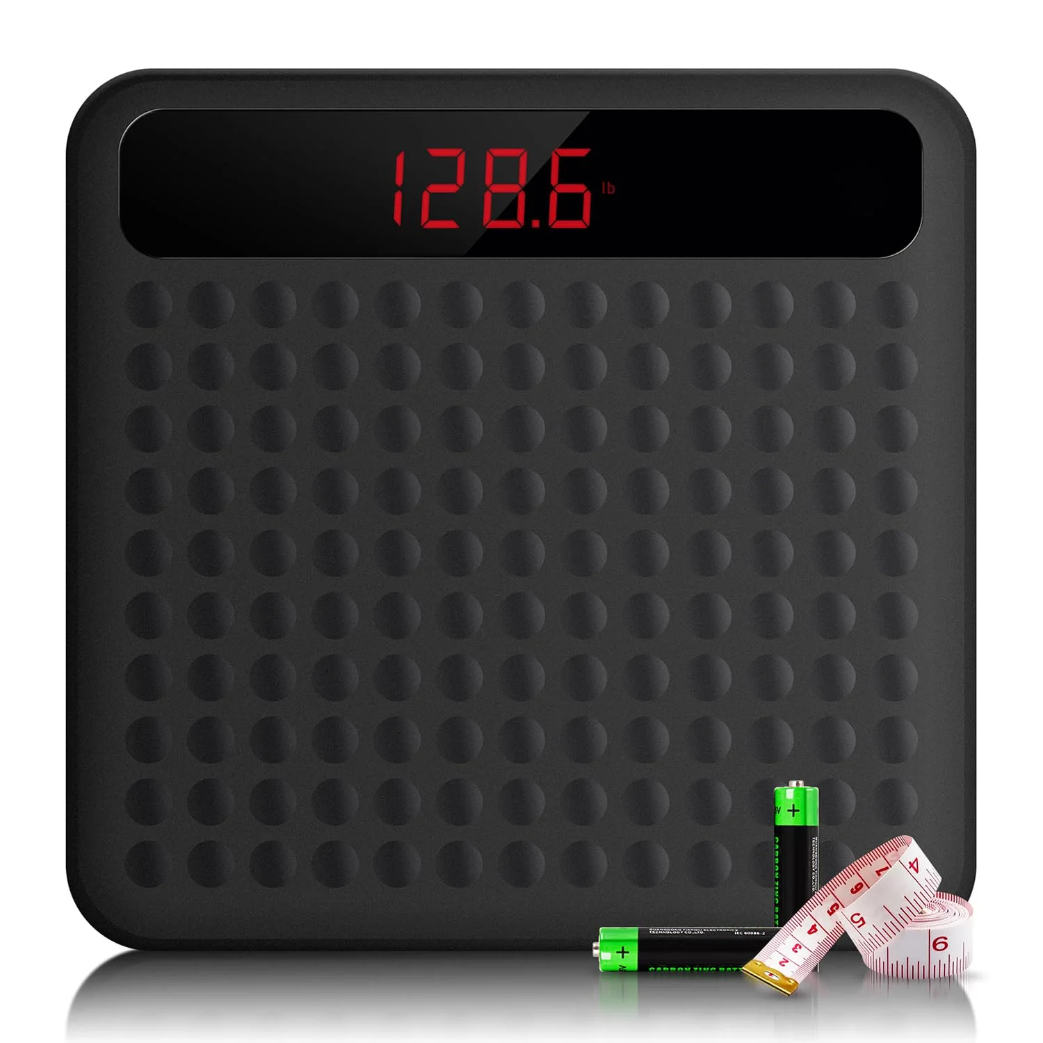 Dependable Uten Digital Body Weight Bathroom Scale High Precision Measurements Scales with Step-On Technology Large Non Slip Silicone Platform and LCD Digital… Carefully Designed