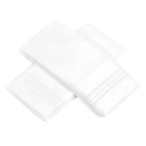 Expertly Made Sweet Home Collection 1500 Series Egyptian Quality Deep Pocket Pillowcase Standard White Powerful