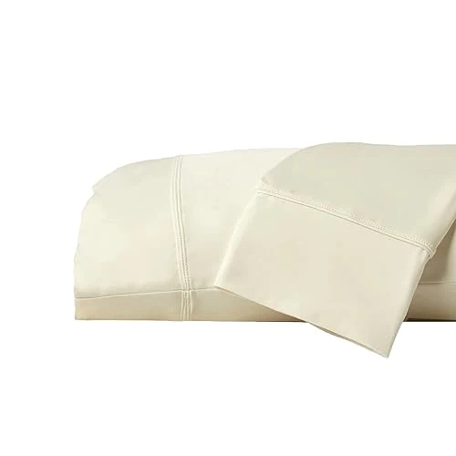 Authentic SHEEX Performance Cooling Pillowcases Ultra-Soft Pillowcase Set 2 Cooling Pillow Covers Standard Ecru Eco-Friendly