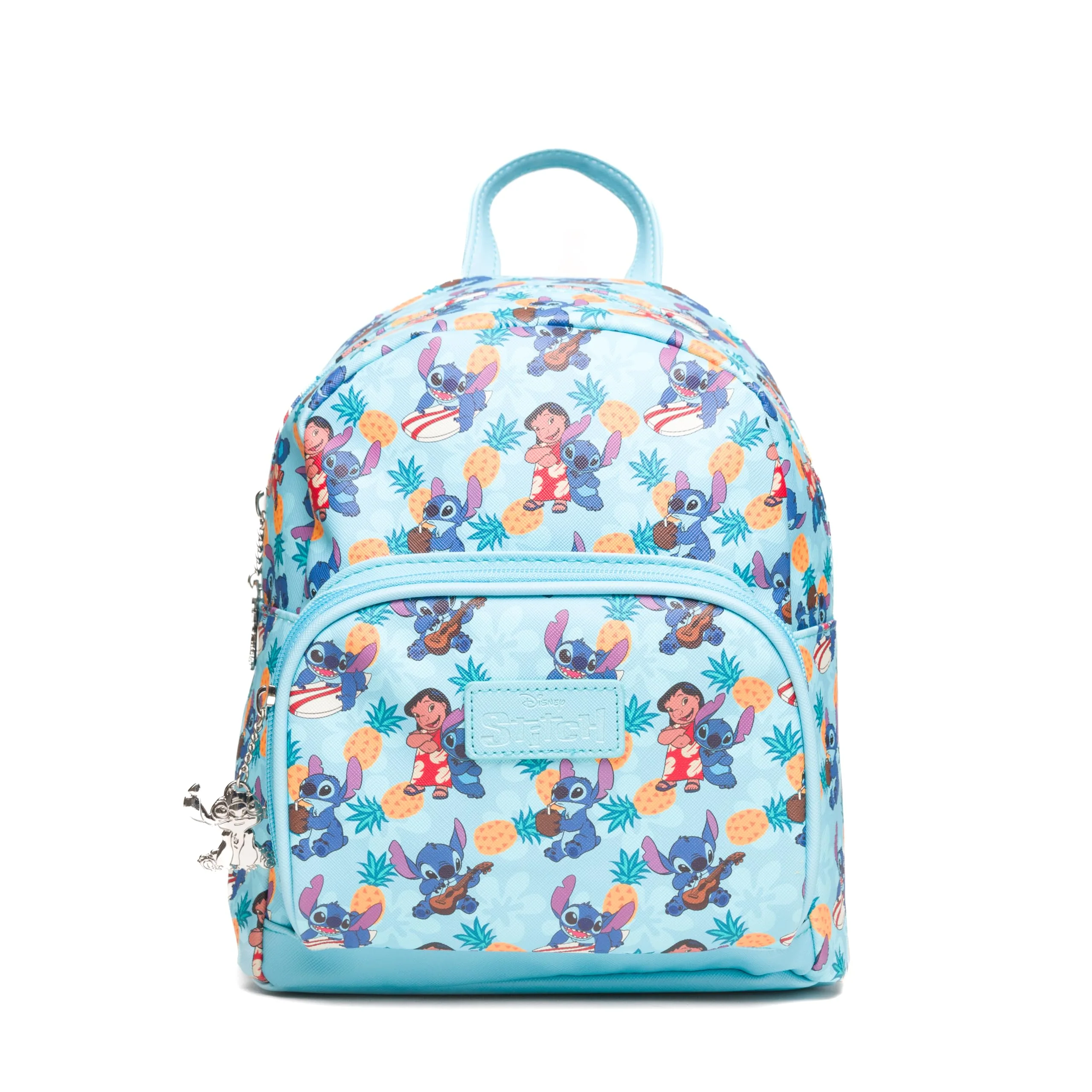 Contemporary Fast Forward Disney's Lilo Stitch Pineapple AOP 10 Mini Backpack Durable