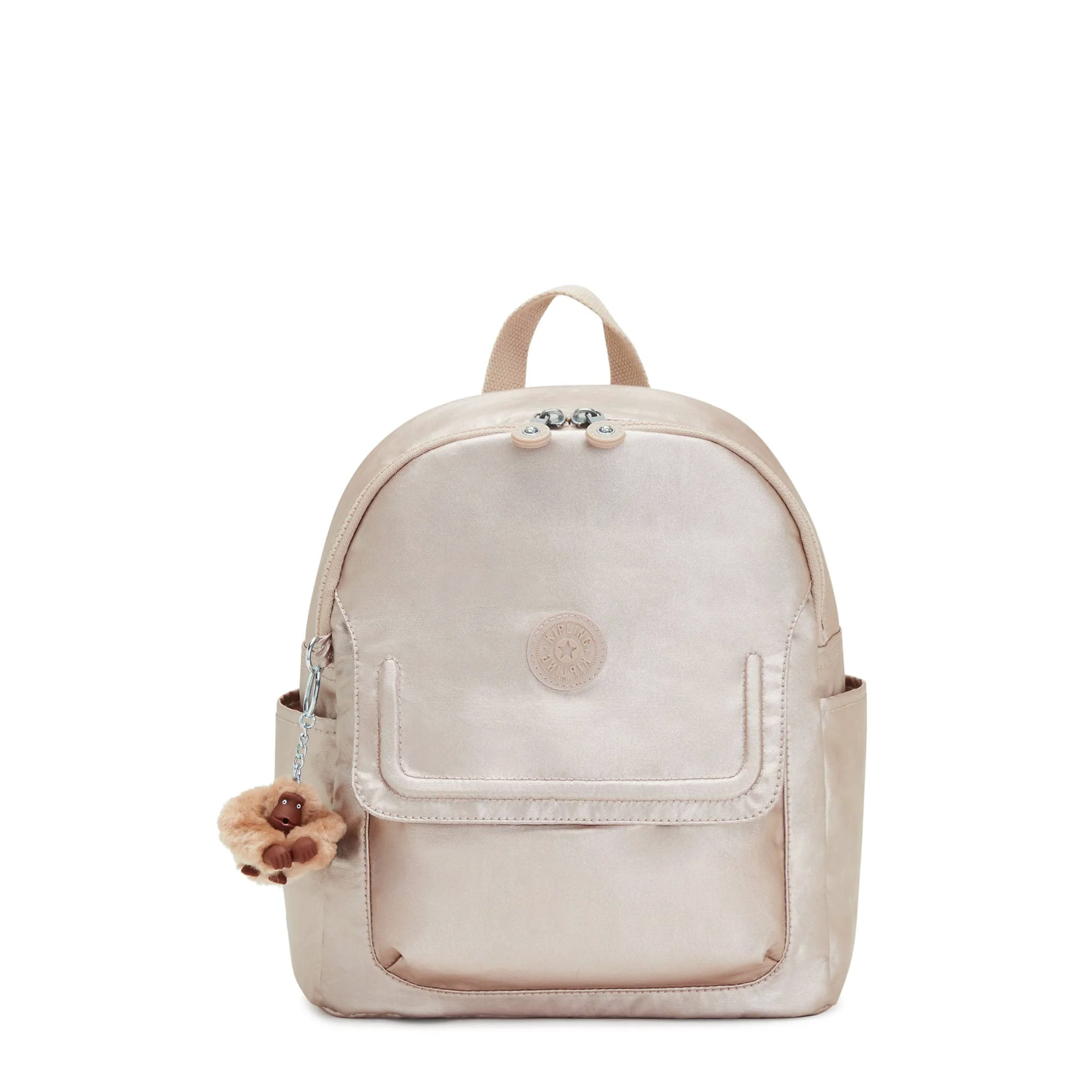 Professional Kipling Matta Up Metallic Backpack Quartz Metallic Fast