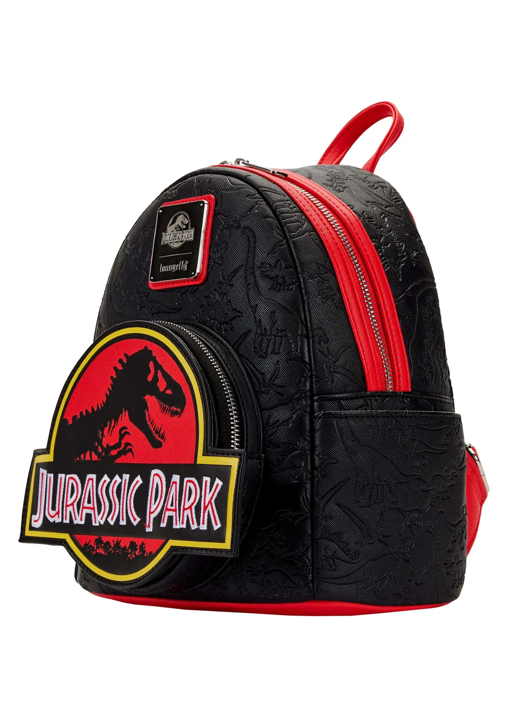 Specialty Loungefly Jurassic Park Logo Womens Double Strap Backpack Lightweight