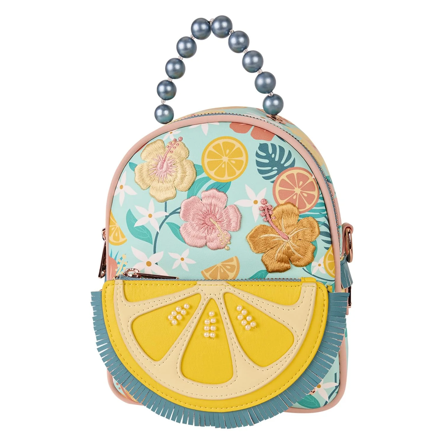 Certified Loungefly Lemon Convertible Mini Backpack Modern