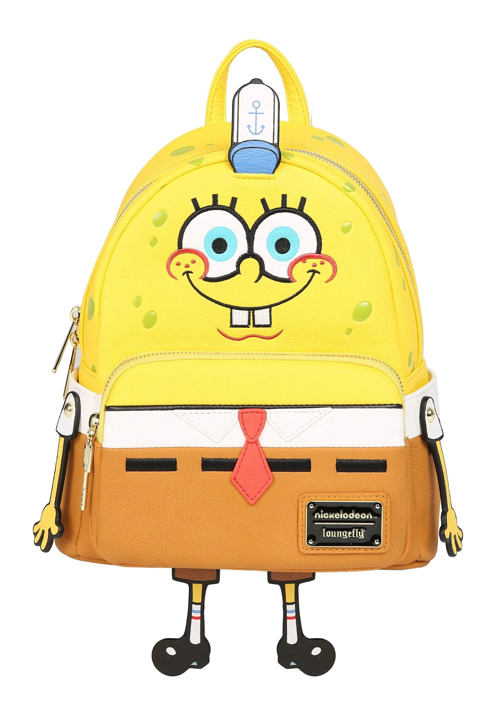 Healthy Loungefly SpongeBob SquarePants Faux Leather Womens Double Strap Shoulder Bag Purse Luxury
