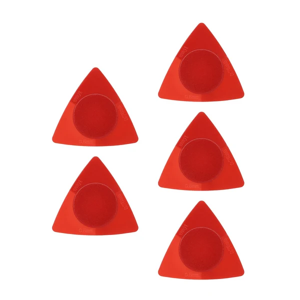 Secure Maxbell Stylish 5Pcs Fingertips Protector Guitar Finger Pick for Electric Guitar Red Official
