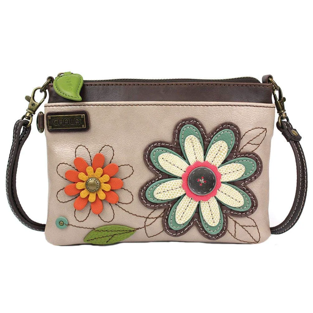 Stylish Chala Handbags Daisy Mini Crossbody Handbag - Convertible Straps Reliable