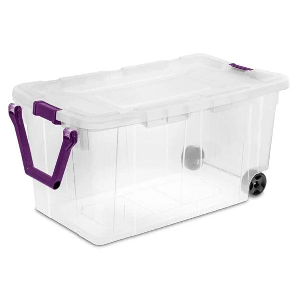 Dependable 1468 - 160 Qt. Wheeled Storage Box Verified