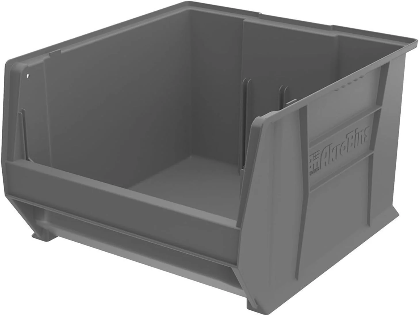 Reliable Akro-Mils 30283 Super-Size AkroBins Plastic Storage Bins Space-Saving Stackable Bins for Garage Classroom Warehouse Organization 20-Inch L x… Verified