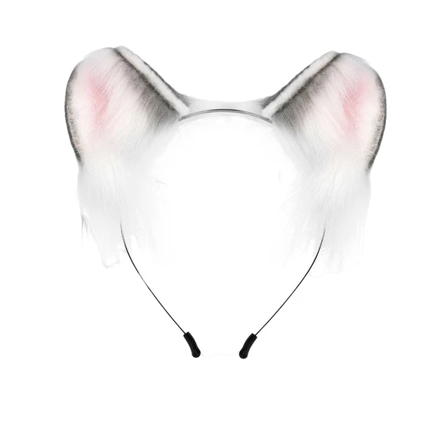 Consistent Maxbell Kitten Ears Headband Lovely Flexible Cosplay Animal Hair Hoop Women Girls Gray Premium Material